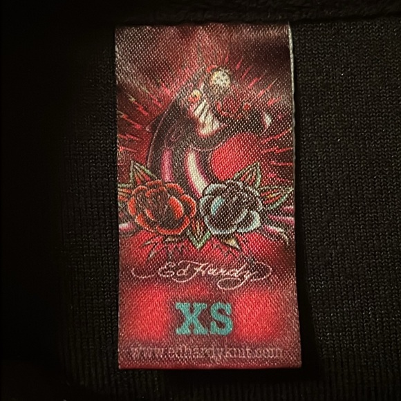 ED HARDY New York City Velour Hoodie *Rare and Vintage - Picture 8 of 16